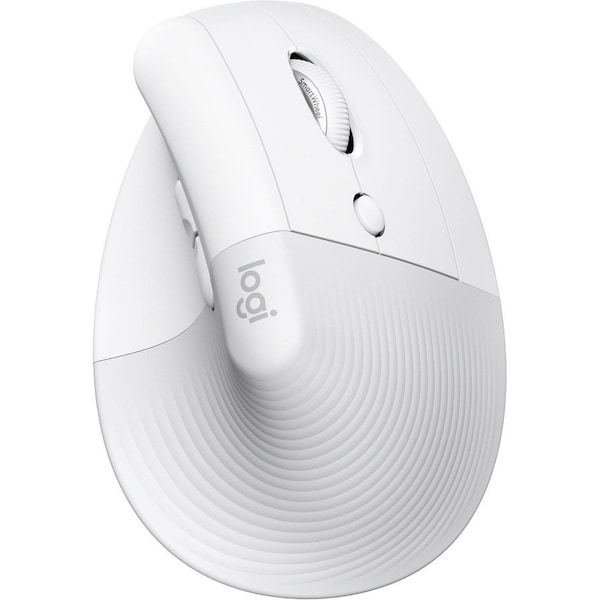 Logitech Lift for Mac (Off-white) - Optical - Bluetooth - Off White - 4000 dpi - 6 Button(s) 910006471 - main