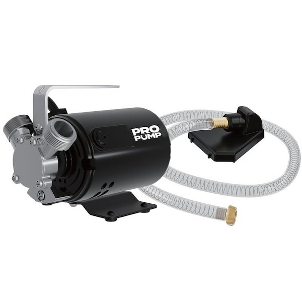 Propump Transfer Pump, 1-Phase, 1.8 A, 115 V, 1/10 hp, 3/4 in Outlet, 360 gph, Aluminum/Brass ZE00803 - main