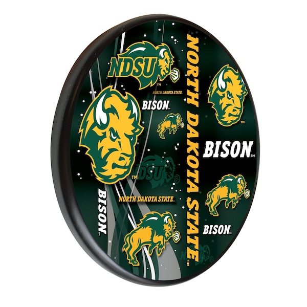 Holland Bar Stool Co North Dakota State University 13" Solid Wood Sign WSgnPBlkNDakSt - main