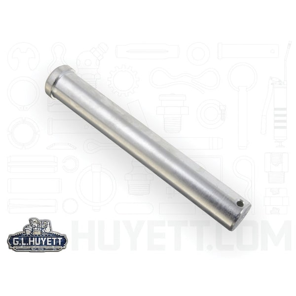 Huyett Clevis Pin, Zinc Plated, 1.000 in Dia x 6.703 in Overall L x 7.000 in Shank L x 0.203 in Hole Dia CLPZ-1000-7000 - main