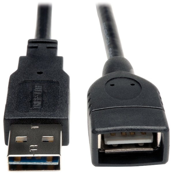 Tripp Lite Reversible USB Extension Cable, Blck, 6 ft UR024-006 - main