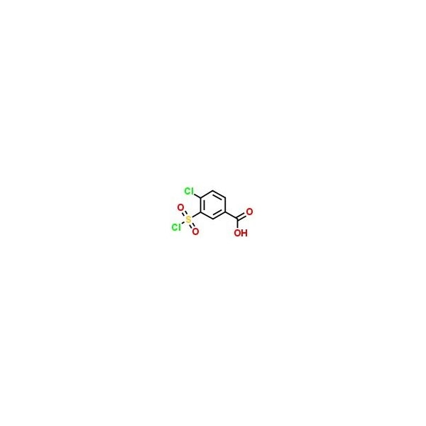 Ak Scientific 4-Chloro-3-chlorosulfonylbenzoic acid (10g), CAS 2494-79-3 B695-10g - main