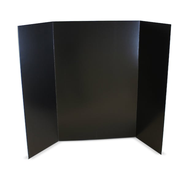 Flipside 36" x 48" Single-Sided Black Foam Project Board, 3/16" Thick - Pack of 3 OVS30087 - main
