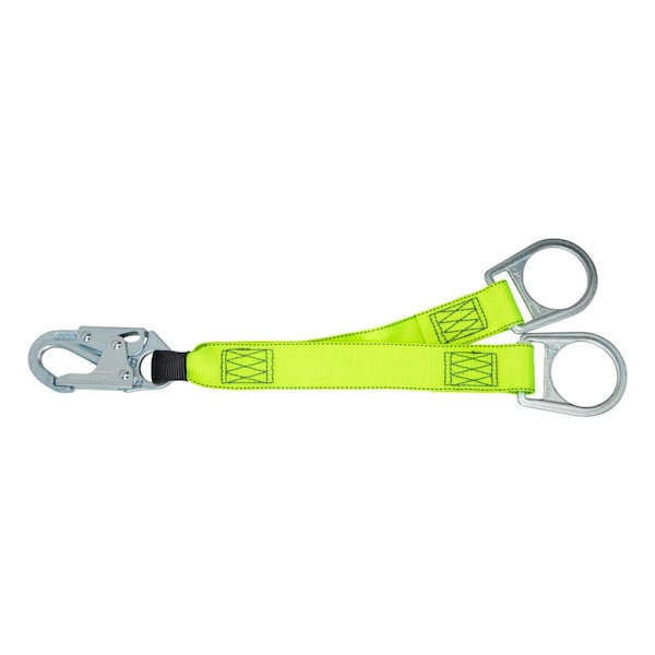 Safewaze 18" Dual Leg D-ring Extender Snap Hook, 2 D-rings FS813-2D - main