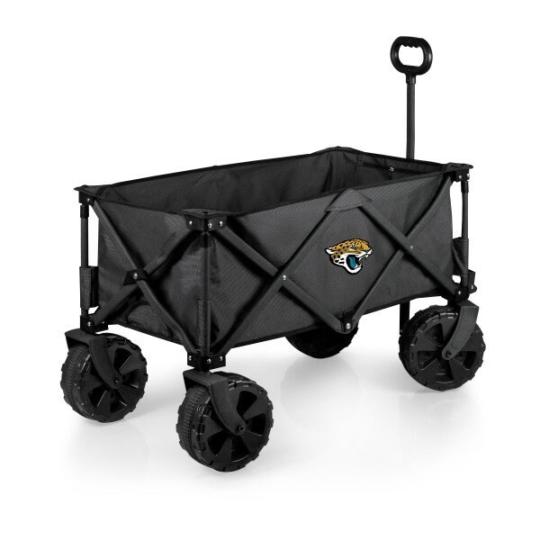 Picnic Time Family Of Brands NFL Jacksonville Jaguars - Adventure Wagon Elite All-Terrain Portable Utility Wagon 741-85-679-154-2 - main