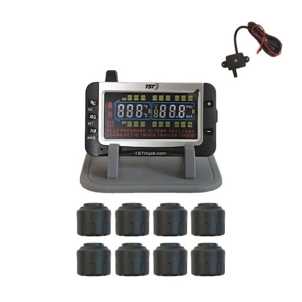 Whole-In-One TST507FT8C 507 Tire Pressure Monitoring System with 8 Flow Thru Replacement Sensors WH3572438 - main