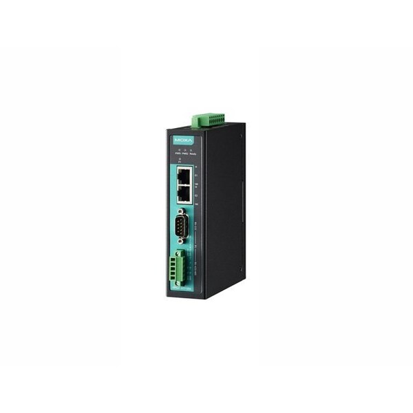 Moxa 1-port RS-232/422/485 serial device server, 10/100MBaseTX, 1KV serial sur NPort IA5150A-IEX - main