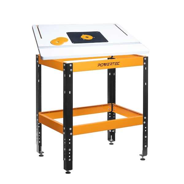 Powertec Tool Stand, 400lb Capacity Heavy Duty Router Table Stand with Adjustable leveling feet UT1006CN - main