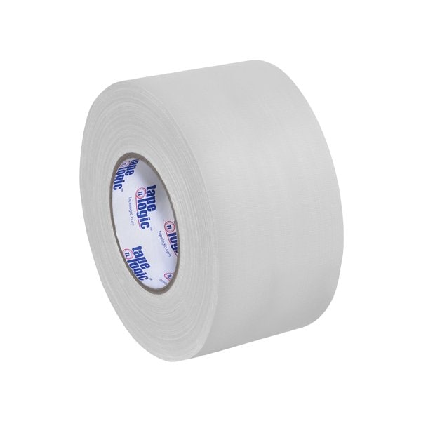 Tape Logic 4'' x 60 yds. White Tape Logic 11 Mil Gaffers Tape, 12PK T98918W - main