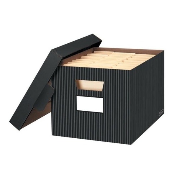 Fellowes Storage Case, 12.5in W, 16.3in D, 10.5in H, Lift-off Closure, Green 0029803 - main