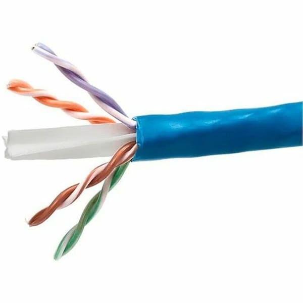 Monoprice CAT6 CMP BULK CABLE - UL 1000FT_ BLUE_ UTP_ SOLID_ 23AWG_ 550MHZ_ PU 44492 - main
