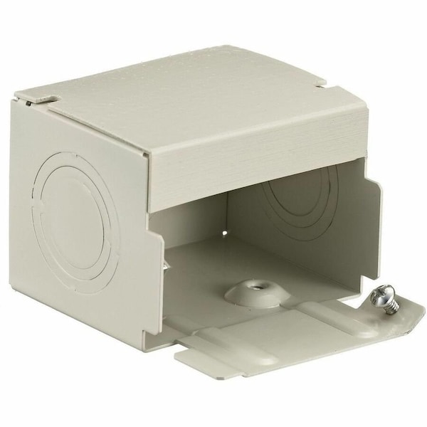 Hubbell Wiring Device-Kellems Entrance End, Ivory, Steel, Ends HBL3010CIV - main