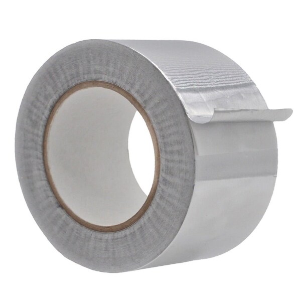 Wod Tape AFT12A Aluminum Foil Tape Multipurpose for HVAC and Insulation: 3 in. x 50 yds, 16PK WOD AFT12A-03000-16-50-SIL - main