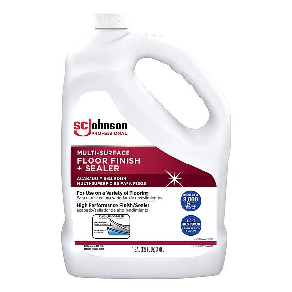 Sc Johnson Professional Floor Finish, Liquid, 1 gal, Bottle, PK4 362822 - main