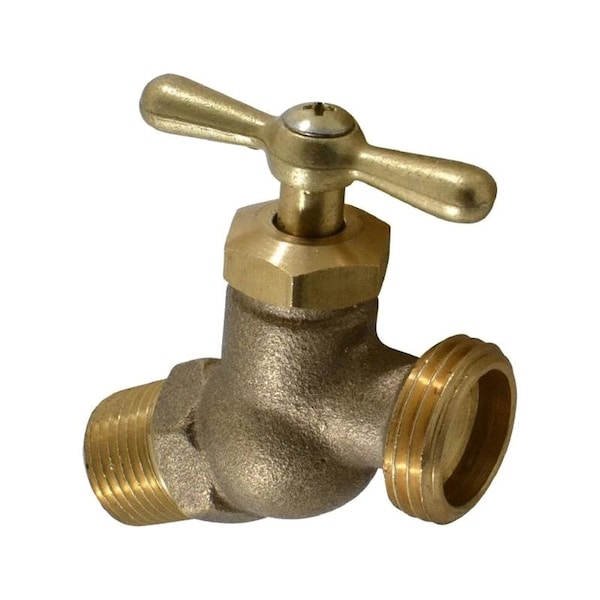 Bushman Rain Barrel Spigot, Contains Lead, 3/4 in JM-SPG-BRASS-.75 - main