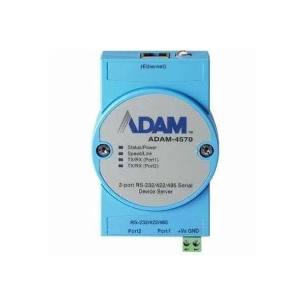 Advantech 2-Port Rs-232/422/485 Serial Device Server, ADAM-4570-CE ADAM-4570-CE - main