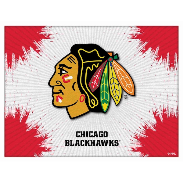 Holland Bar Stool Co Chicago Blackhawks 24"x32" Canvas Wall Art LCnvs2432ChiHwk - main