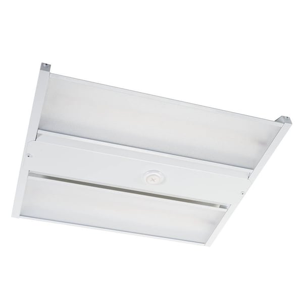 Keystone 80W LED Highbay, 1.5ft Long, 120-277V Input, Frosted Lens, 5000K, 0-10V Dimmable, Premium Series, Ge KT-HBLED80-1.5F-850-VDIM-P /G2 - main