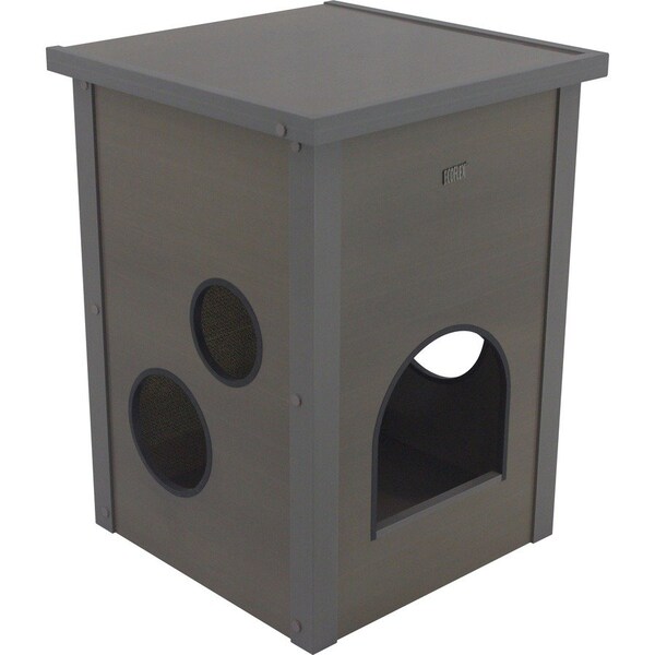 New Age Pet Pet Kitty Kube, w/Scratch Pad-Cushion EHKK405 - main