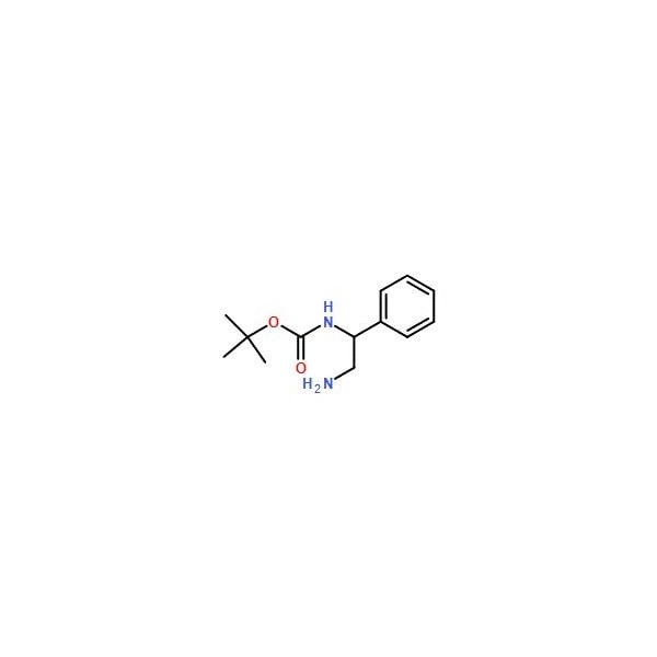 Ak Scientific tert-Butyl 2-amino-1-phenylethylcarbamate (10g), CAS 142910-85-8 Y7525-10g - main