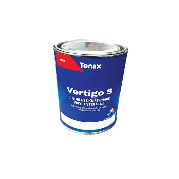 Tenax Vertigo S Fast Drying Knife-Grade Glue - 1 Quart. Made to Work With Marble, Granite, Quartz, Cerami TVSq - main