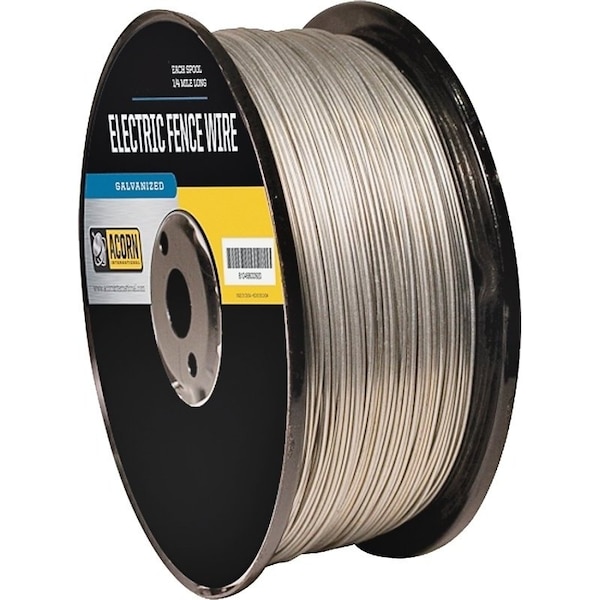 Acorn International Electric Fence Wire, 14 ga Wire, Metal Conductor, 14 mile L EFW1414 - main