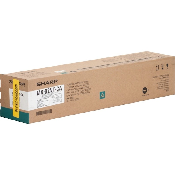 Sharp Cyan Toner Cartridge 40K YLD MX62NTCA - main