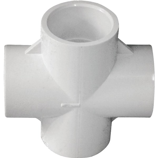 Ipex 3/4IN PVC SCH40 CROSS SLIPXSOC 420007 - main
