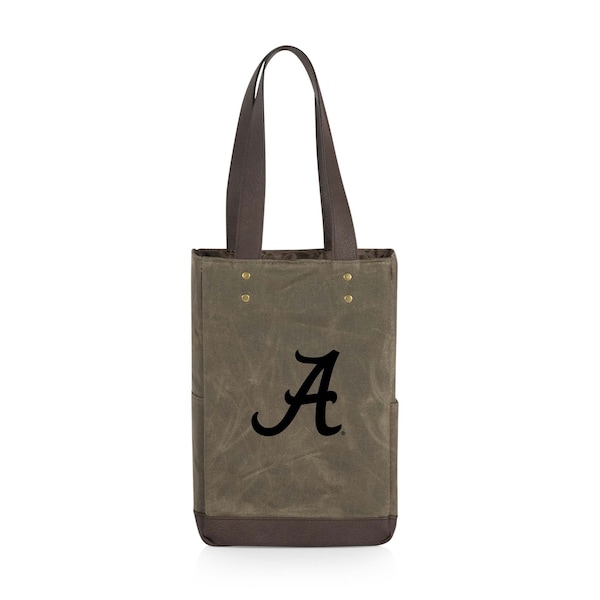 Picnic Time Family Of Brands NCAA Alabama Crimson Tide 2 Bottle Insulated Wine Bag 536-02-140-004-0 - main
