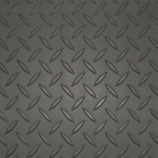 Diamond Deck 5 x 35 ft. Charcoal Textured Rollout Flooring 86535 - main