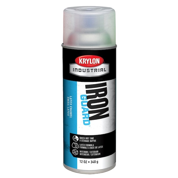Krylon ECO-GUARD SOLVENT BASED LATEX ENAMEL SPRAY PAINT, 16 OZ CONTAINER, LIQUID FORM K07914000 - main