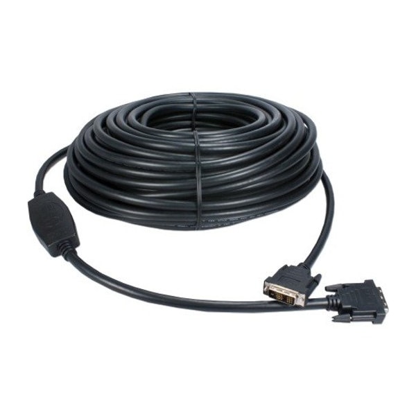 Qvs 30M DVI-D TO DVI-D M/M VIDEO CABLE WITH BUILT-IN EQ EXTENDER HSD-EQ30MB - main