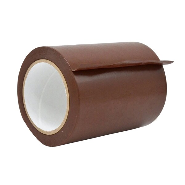Wod Tape PVC, Dark Brown, 49 inch (1250mm) LOG W., 6 mil Thickness WOD VTC606-49000-LOG-60-DBR - main