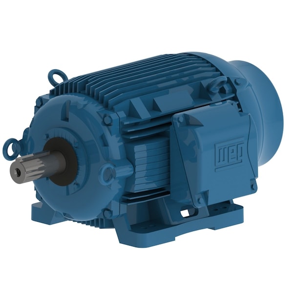 Weg 60 HP 1800 RPM 200 V TEFC 364T 3 PH 06018ET3PCT364T-W22 - main