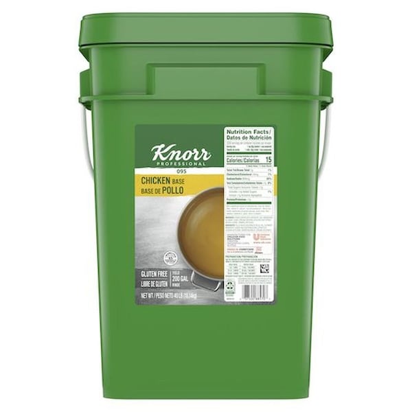Knorr Professional 095 Chicken Base Bouillon, 40 pound 3750088570 - main