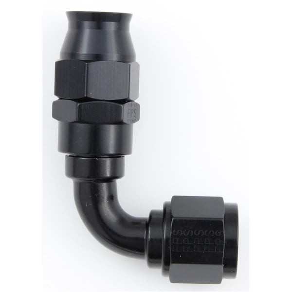 Fragola 689010-BL 90 deg -10 AN Real Street PTFE Race Hose End, Black FRG689010-BL - main