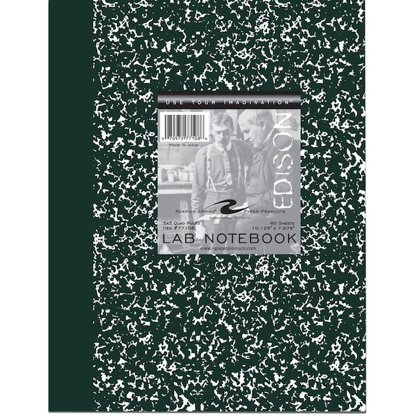 Roaring Spring Lab Notebook, 8 in. x 10 in., Green 77108 - main