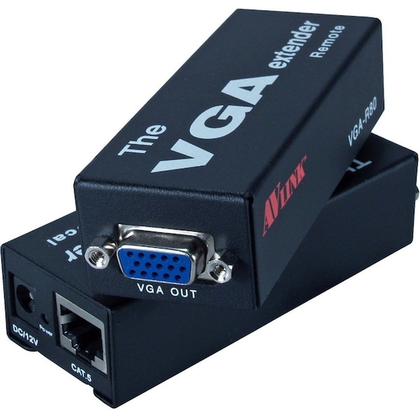 Qvs VC5-1P Video Console/Extender - 1 x 1 - QXGA - 262ft, 164ft VC5-1P - main