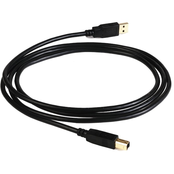 Hid USB Interface Cable, 6 feet. Compatible with: C50, DTC1000Me, DTC1250e, DTC1500, DTC4250e, 85625 - main