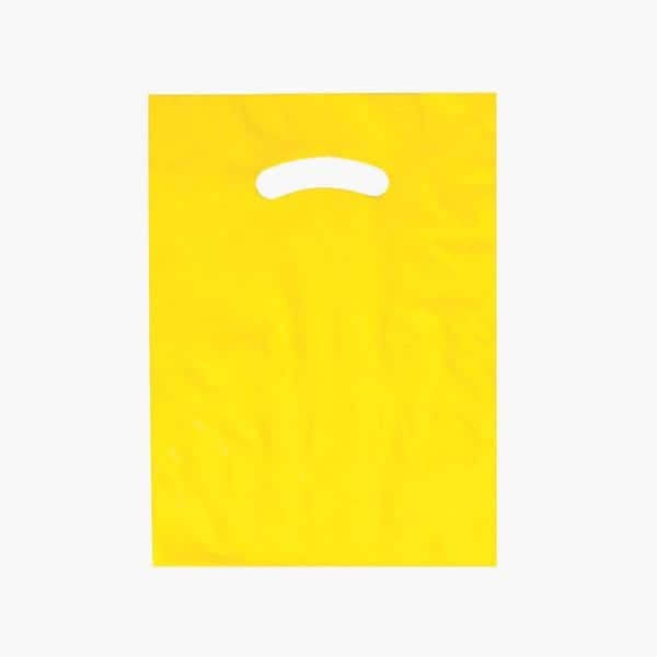 Nashville Wraps Yellow Super Gloss 9x12Plastic Bags, 1.25 mil, 1000PK SG0YE - main