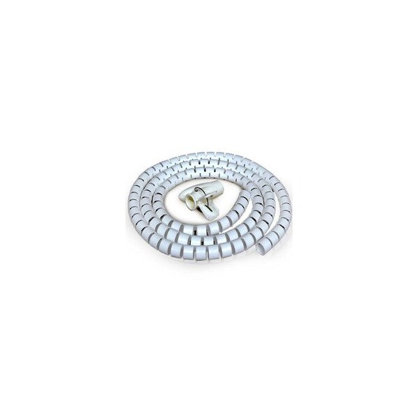 Cable Wholesale Cable Wrap, 1.18 in Inside Dia., 5 ft, White 30SL-09130 - main