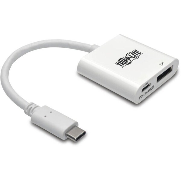 Tripp Lite Eaton Tripp Lite Series USB-C to Displayport 4K 60Hz Adapter with PD Charging - 1 x DisplayPort U444-06N-DP-C - main