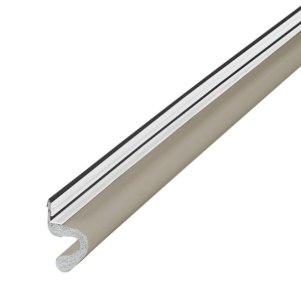 M-D Building Products 81 in. Beige Vinyl-coated Foam Top and Sides Door Seal for Doors with Kerf/Channel 91800 - main