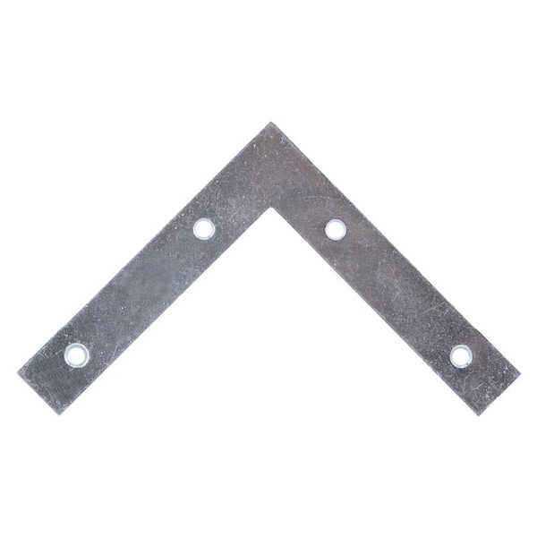 Prosource Corner Brace, 5 in L, 5 in W, 7/8 in H, Steel, Zinc-Plated, 1.8 mm Thick Material FC-Z05-013L - main