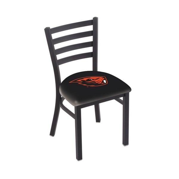 Holland Bar Stool Co BlackLogo Chair, VinylSeat L00418OregSt - main
