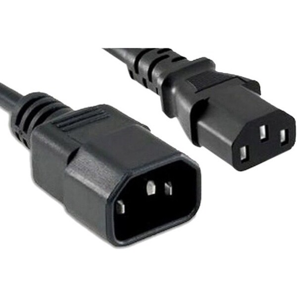 Enet Enet C13 To C14 Power Cord Extension 250V 18 Awg 10A Blue 5Ft C13C14-BL-5F-ENC - main