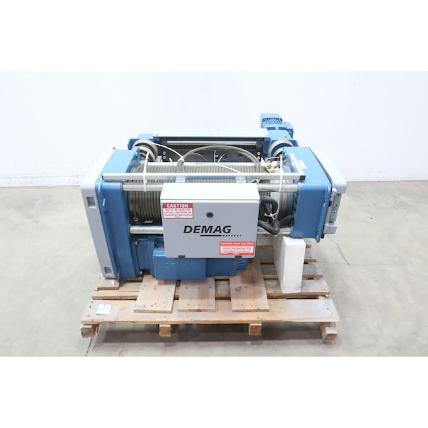 Demag ELECTRIC WIRE ROPE HOIST 10TON 480V-AC 1AM EKDR 10 - main