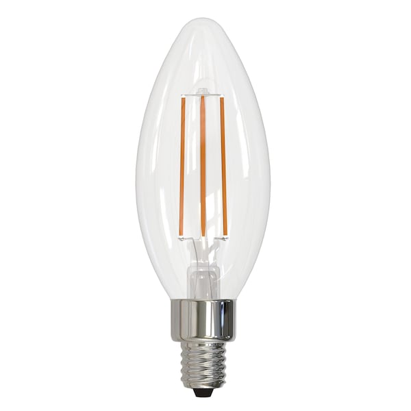 Ilc Replacement LED Bulb, 5.1W, 120V, B11, E12 BULBRITE LED5B1130KFILDB2 - main