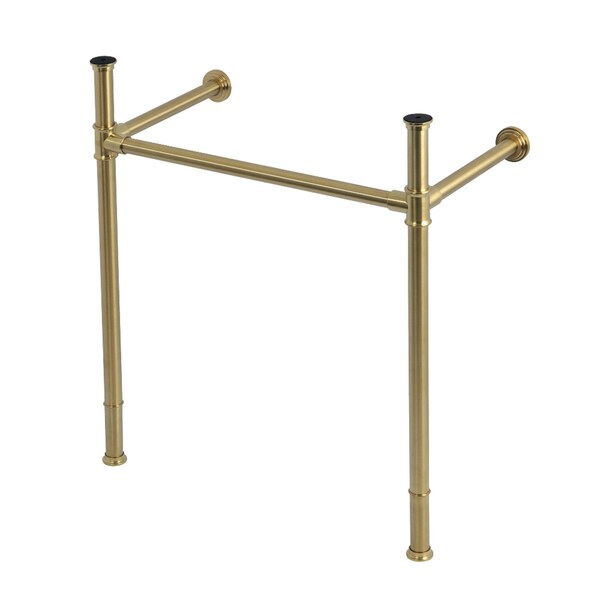Kingston Brass Stainless Steel Console Sink Legs, Brushed Brass VPB36287 - main