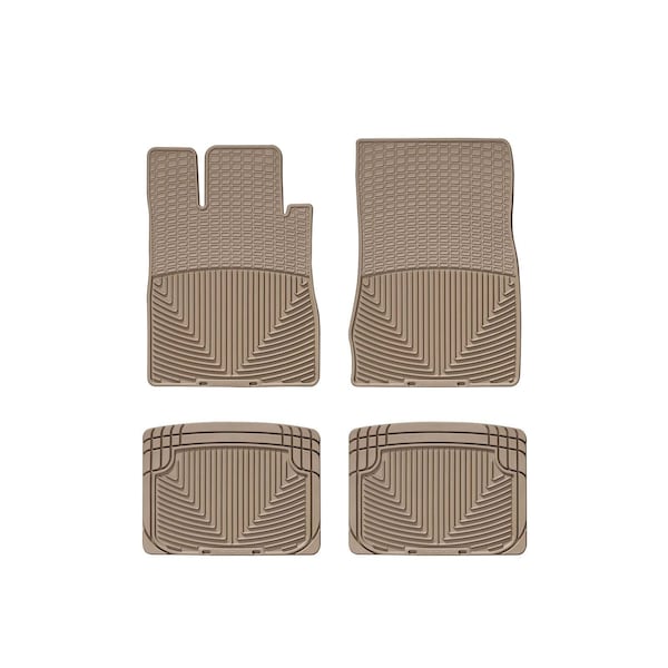Weathertech Tan, Front and Rear All Weather Floor Mats W36TN-W20TN - main
